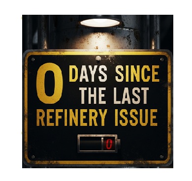 Refineries and August:  Mixing Like Oil and Water